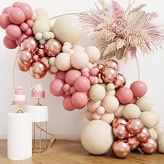 Arco palloncini rosa usato  Spedito ovunque in Italia 