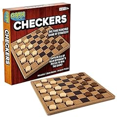 Gamie wooden checkers for sale  Delivered anywhere in USA 