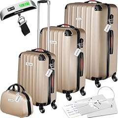 Tectake set valigie usato  Spedito ovunque in Italia 