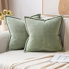Miulee corduroy cushion for sale  Delivered anywhere in UK
