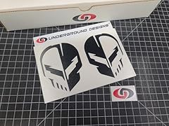 Skull decals mirrored for sale  Delivered anywhere in USA 