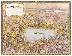 Historic map lake for sale  Delivered anywhere in USA 
