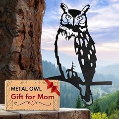 Metal owl artistic for sale  Delivered anywhere in USA 