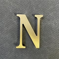 Lettere inglesi ottone usato  Spedito ovunque in Italia 
