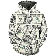 Dollar printed hoodie for sale  Delivered anywhere in USA 
