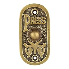 Wired brass doorbell for sale  Delivered anywhere in USA 
