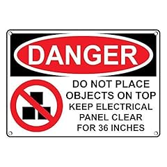 Plaque étain danger d'occasion  Livré partout en France