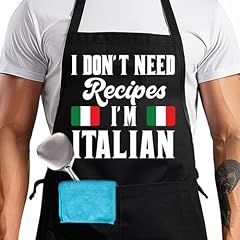 Qimiutb italian apron for sale  Delivered anywhere in USA 