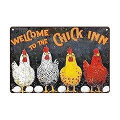 Funny chicken tin for sale  Delivered anywhere in USA 