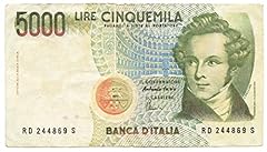 Cartamoneta.com 5000 lire usato  Spedito ovunque in Italia 