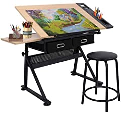 Bbbuy drafting table for sale  Delivered anywhere in USA 
