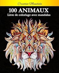 100 mandalas animaux d'occasion  Livré partout en France