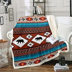 Black bear throw for sale  Delivered anywhere in USA 