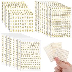 Sheets gold letter for sale  Delivered anywhere in UK