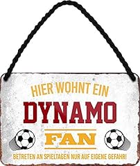 Blechschilder wohnt dynamo gebraucht kaufen  Wird an jeden Ort in Deutschland