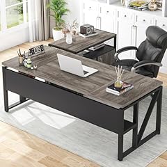 Tribesigns shaped desk for sale  Delivered anywhere in USA 