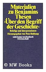 Materialien benjamins thesen gebraucht kaufen  Wird an jeden Ort in Deutschland