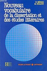 Nouveau vocabulaire dissertati d'occasion  Livré partout en France