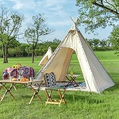 Cotton canvas teepee for sale  Delivered anywhere in USA 