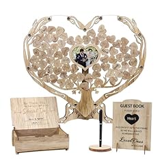 Heart wedding guest for sale  Delivered anywhere in USA 