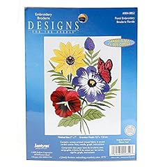 Janlynn floral crewel for sale  Delivered anywhere in USA 