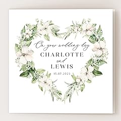 Personalised wedding card for sale  Delivered anywhere in UK