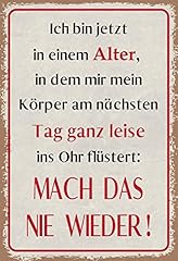 Ntrada blechschild 18x18cm gebraucht kaufen  Wird an jeden Ort in Deutschland