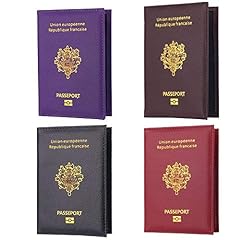 4pcs protège passeport d'occasion  Livré partout en France