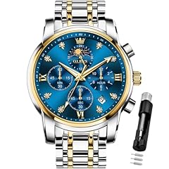Olevs blue watch for sale  Delivered anywhere in USA 