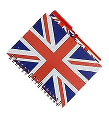 Union jack notebook for sale  Delivered anywhere in UK