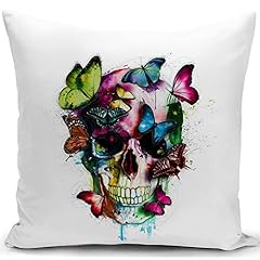 Kunqian skull cushion for sale  Delivered anywhere in UK