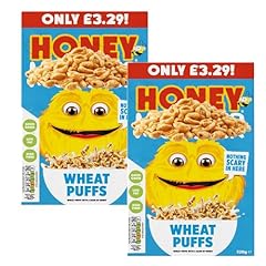 Honey wheat puffs for sale  Delivered anywhere in UK