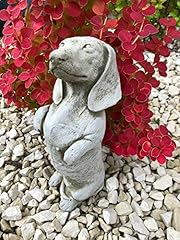 Reconstituted stone dachshund for sale  Delivered anywhere in UK