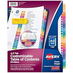 Avery tab dividers for sale  Delivered anywhere in USA 