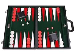 Inch leatherette backgammon for sale  Delivered anywhere in USA 