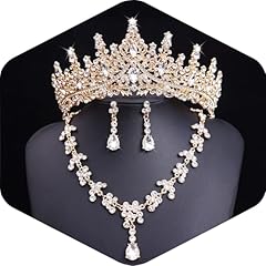 Feltent gold tiaras for sale  Delivered anywhere in USA 