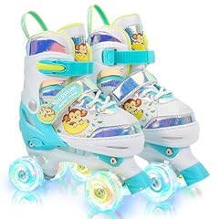 Pattini rotelle bambina usato  Spedito ovunque in Italia 