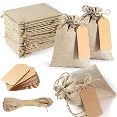 25pcs small hessian for sale  Delivered anywhere in UK