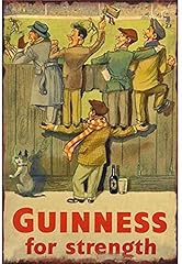 Metall blechschild guinness gebraucht kaufen  Wird an jeden Ort in Deutschland