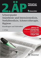 äp schwerpunkt anästhesie gebraucht kaufen  Wird an jeden Ort in Deutschland