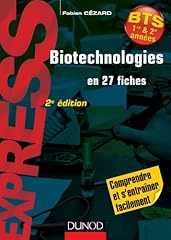 Biotechnologies fiches éditio d'occasion  Livré partout en France
