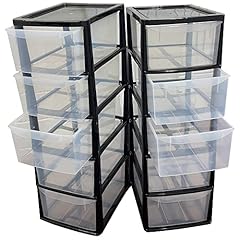 Plastic storage drawers for sale  Delivered anywhere in UK