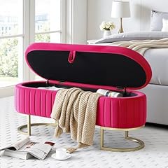 Ivoros velvet ottoman for sale  Delivered anywhere in USA 
