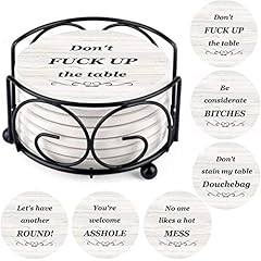 Coasters drinks funny for sale  Delivered anywhere in USA 