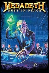 Megadeth music poster for sale  Delivered anywhere in USA 