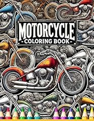 Motorcycle coloring book for sale  Delivered anywhere in UK