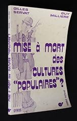 Mise mort cultures d'occasion  Livré partout en France