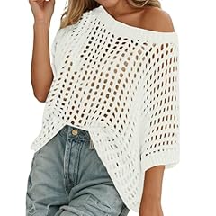 Women crochet jumper for sale  Delivered anywhere in UK