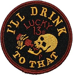 Lucky drink embroidered for sale  Delivered anywhere in USA 