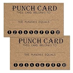 Rewards punch cards for sale  Delivered anywhere in USA 